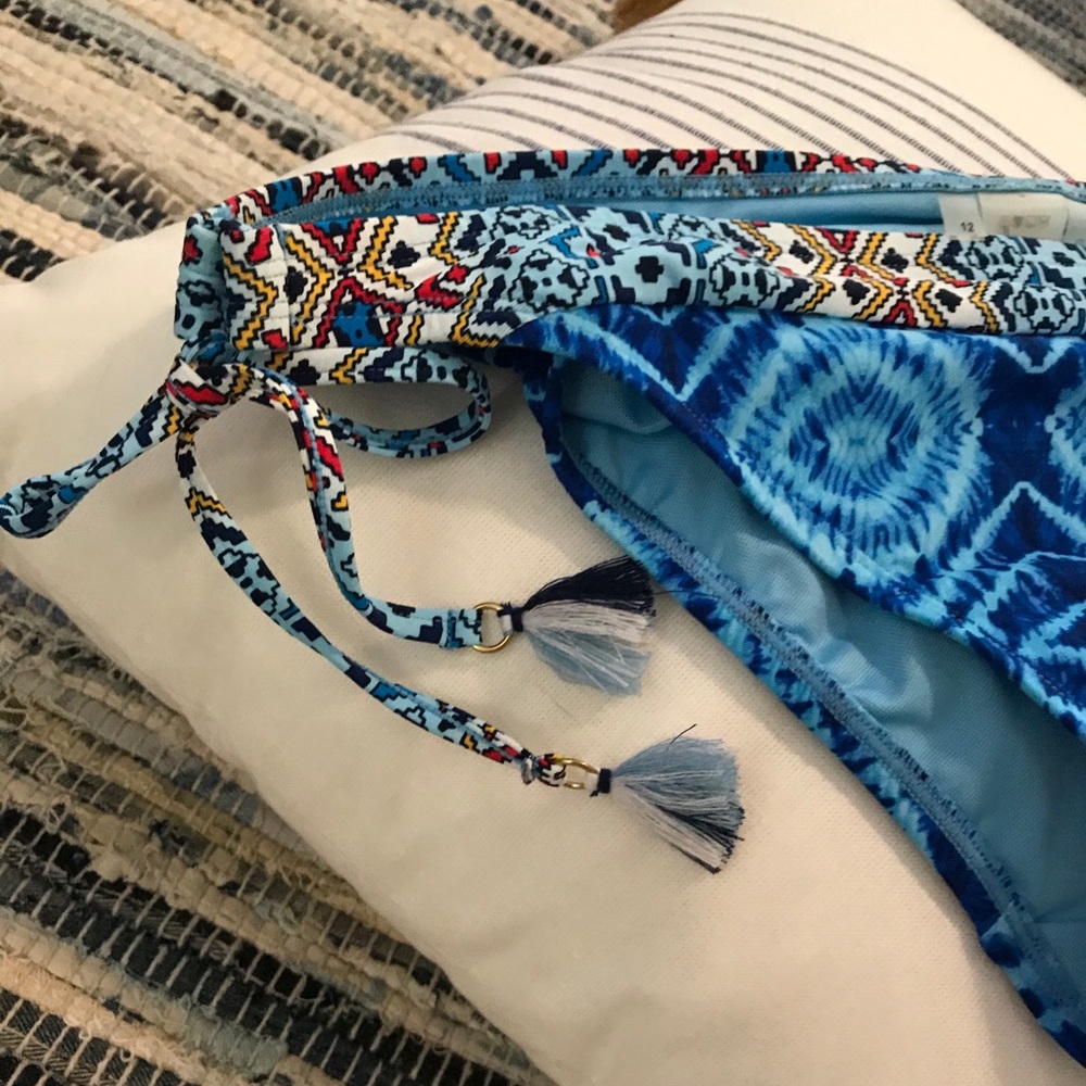 Bleu Rod Beattie tie dye bikini bottoms, size 12 - Picture 11 of 13